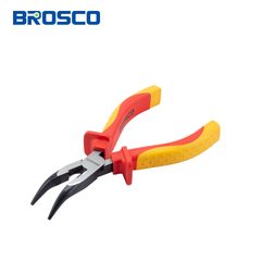 Kìm nhọn mỏ cong cách điện 1000V VDE bằng thép Cr-V 6