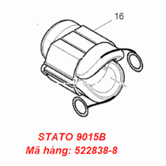 Stator máy 9015B Makita 522838-8