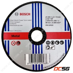 Đá cắt sắt 100x1.2x16mm A60TBF BOSCH 2608600266