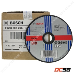 Đá cắt sắt 100x1.2x16mm A60TBF BOSCH 2608600266