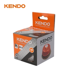 Chổi cước đánh rỉ sét 75mm sợi đồng thau M14x2mm Kendo - 76002629