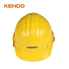 Mũ bảo hộ an toàn màu vàng bằng nhựa ABS Kendo - 76012