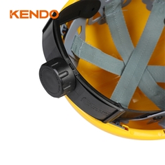 Mũ bảo hộ an toàn màu vàng bằng nhựa ABS Kendo - 76012
