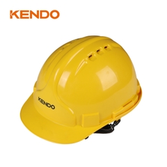 Mũ bảo hộ an toàn màu vàng bằng nhựa ABS Kendo - 76012