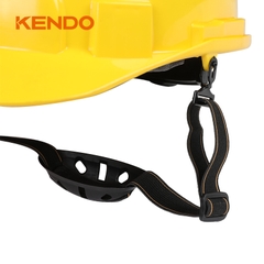 Mũ bảo hộ an toàn màu vàng bằng nhựa ABS Kendo - 76012