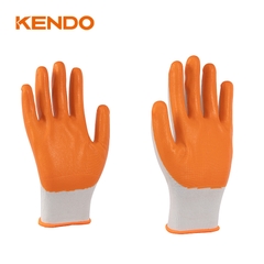 Găng tay bảo hộ tráng Nitrile size 10 inch (XL) - 76121 Kendo