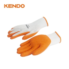 Găng tay bảo hộ tráng cao su size 9 inch (L) Kendo - 76126