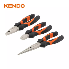 Bộ kìm 3 cái (kìm điện-cắt-nhọn) Kendo - 85101