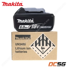 Pin BL1860B Li-Ion/18V/6.0Ah Makita (hàng tách bộ)