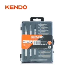Bộ dao khắc chính xác 17 chi tiết Kendo - 80202