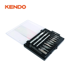 Bộ dao khắc chính xác 17 chi tiết Kendo - 80202