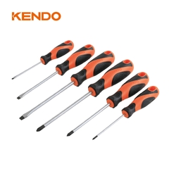 Bộ tua vít 6 cái (ba ke và dẹp) Kendo - 85114