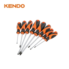 Bộ tua vít 8 cái (đầu PH, PZ và dẹp) Kendo - 85115