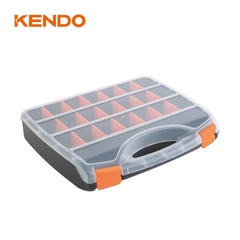 Hộp nhựa đựng đồ nghề 23 ngăn kích thước 38 x 31 x 7 cm Kendo - 90223