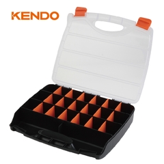 Hộp nhựa đựng đồ nghề 23 ngăn kích thước 38 x 31 x 7 cm Kendo - 90223