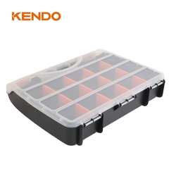Hộp nhựa đựng đồ nghề 17 ngăn kích thước 32.9 x 25.5 x 6 cm Kendo - 90224