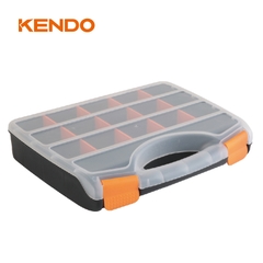 Hộp nhựa đựng đồ nghề 17 ngăn kích thước 32.9 x 25.5 x 6 cm Kendo - 90224