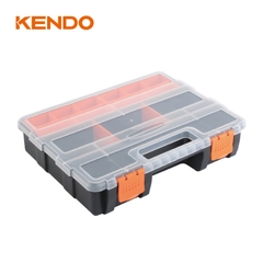 Hộp nhựa đựng đồ nghề 16 ngăn kích thước 29 x 22 x 6 cm Kendo - 90236