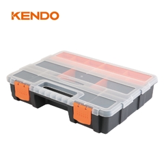 Hộp nhựa đựng đồ nghề 16 ngăn kích thước 29 x 22 x 6 cm Kendo - 90236