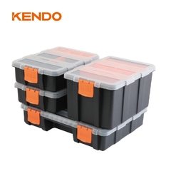 Hộp nhựa đựng đồ nghề 4 trong 1 (4 cái/bộ) Kendo - 90237