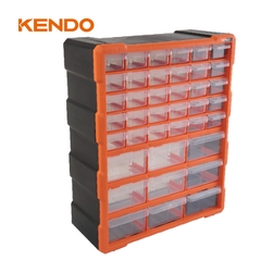 Tủ nhựa đựng linh kiện 39 ngăn kích thước 47.5 x 38 x 16 cm Kendo - 90248