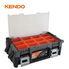 Hộp nhựa đựng dụng cụ nhiều ngăn kích thước 46 × 24 × 14.5cm Kendo - 90271