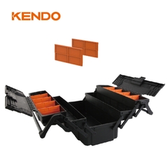 Hộp dụng cụ nhựa ngăn kéo 5 khay kích thước 46.5x22.9x20.9cm Kendo - 90275