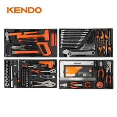 Bộ dụng cụ  tủ 5 ngăn kéo 113 chi tiết Kendo - 90322