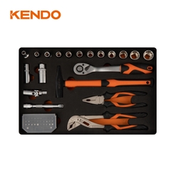 Bộ dụng cụ sửa chữa ô tô, cơ khí 76 chi tiết Kendo - 90704