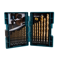 Bộ mũi khoan HSS-Tin (1.5-10mm) B-67795 Makita