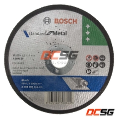 Đá cắt sắt 105x1.2x16mm Bosch 2608603412