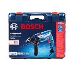 Máy khoan động lực GSB 550 (bộ set valy 100 món phụ kiện) Bosch 06011A15K7