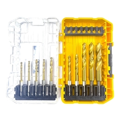 Bộ mũi khoan kim loại chân lục giác Dewalt DT50018