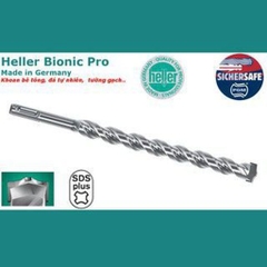 Mũi khoan bê tông 5.0x110mm Heller SDS Plus Bionic Pro 156202