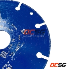 Đĩa cắt sắt kim cương đa năng 105x20/16mm Bosch 2608900531