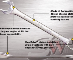 Cờ lê vòng miệng 24mm Stanley 80-239