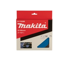 Tấm đế bọt biển 190mm (ngắn/ màu xanh) Makita D-74588