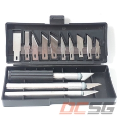 Bộ dao đa năng 110x114x104mm Pretul EXA-13P (13 món)