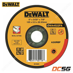 Đá cắt sắt DeWALT DWA4523FA-B1 150X2.5mm
