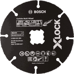 Đá cắt X-LOCK Carbide Multi Wheel Bosch 2608619284