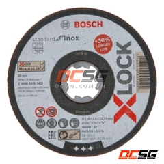 Đá cắt X-LOCK Standard for Inox Bosch 2608619261