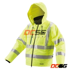 Áo khoác sưởi ấm dùng pin size l Makita DCJ206YL