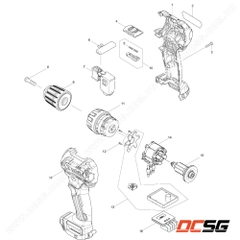 Phụ tùng thay thế chính hãng Makita DF332D