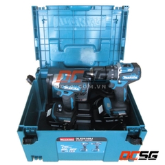Bộ sản phẩm (dtd157+ddf487+dc18rc+bl1820bx2) Makita DLX2423AJ