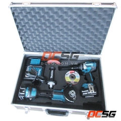 Bộ sản phẩm (ddf484＋dga404)(18v) Makita DLX2426TX1