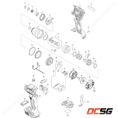 Phụ tùng thay thế chính hãng Makita DTD172