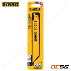 Lưỡi cưa kiếm cắt kim loại 2.4-7.9mm 18TPI DEWALT