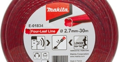 Dây cước cắt cỏ, đỏ 30Mx2.7mm Makita E-01834