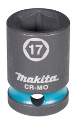 Đầu tuýp đen ngắn 6 cạnh thép CR-MO chuôi 1/2 inch Makita