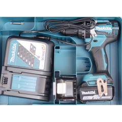 Máy khoan búa, vặn vít 13/38/13mm dùng pin 18V Makita DHP484RFE